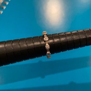 Silpada Ring .925 Sterling Silver w/ Cubic Zirconia